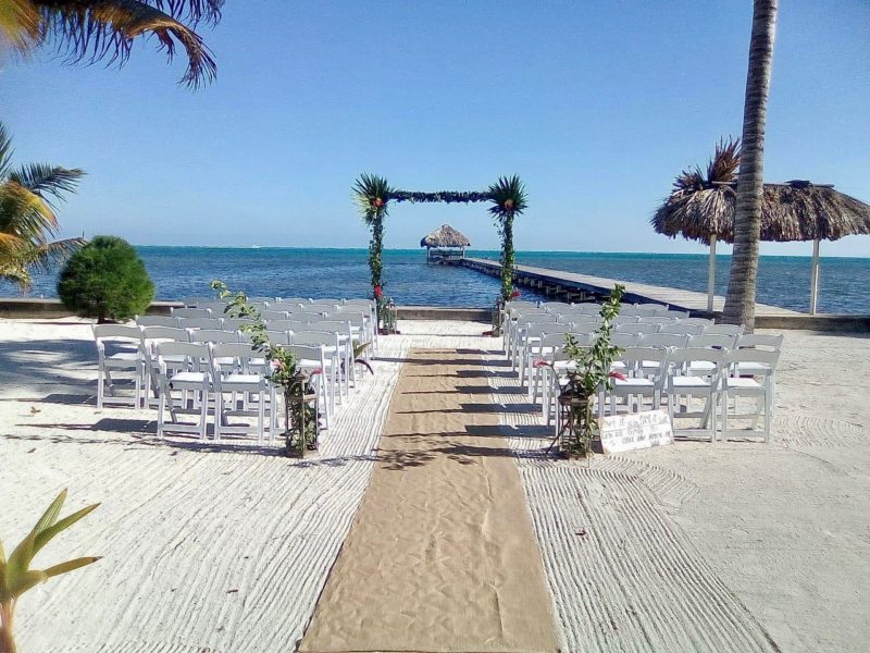 Wedding Casa Redonda Casa Lisa Ambergris Caye Belize Vacation